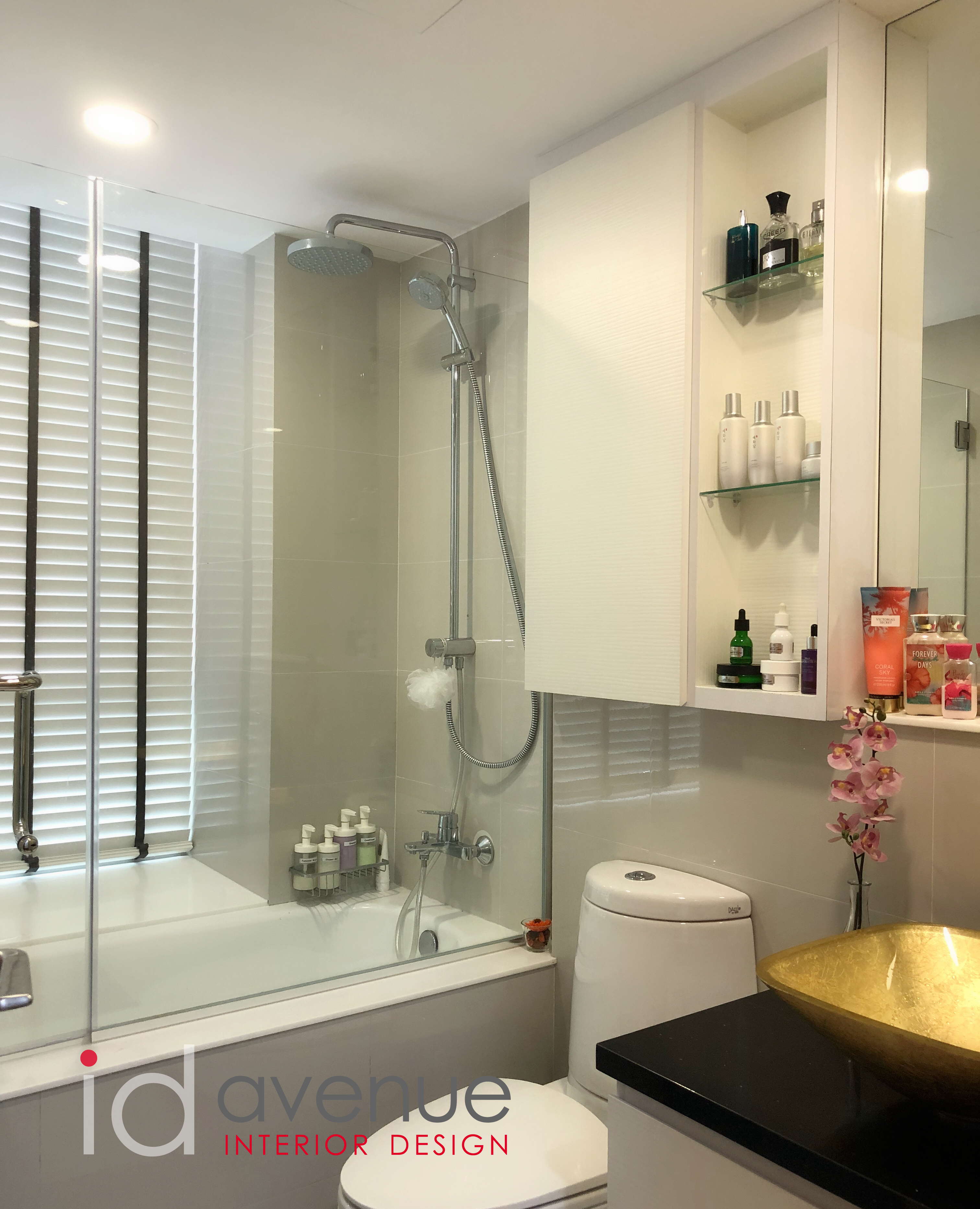 Contemporary, Modern Design - Bathroom - Condominium - Design by ID Avenue Pte Ltd (Interior Design Avenue)