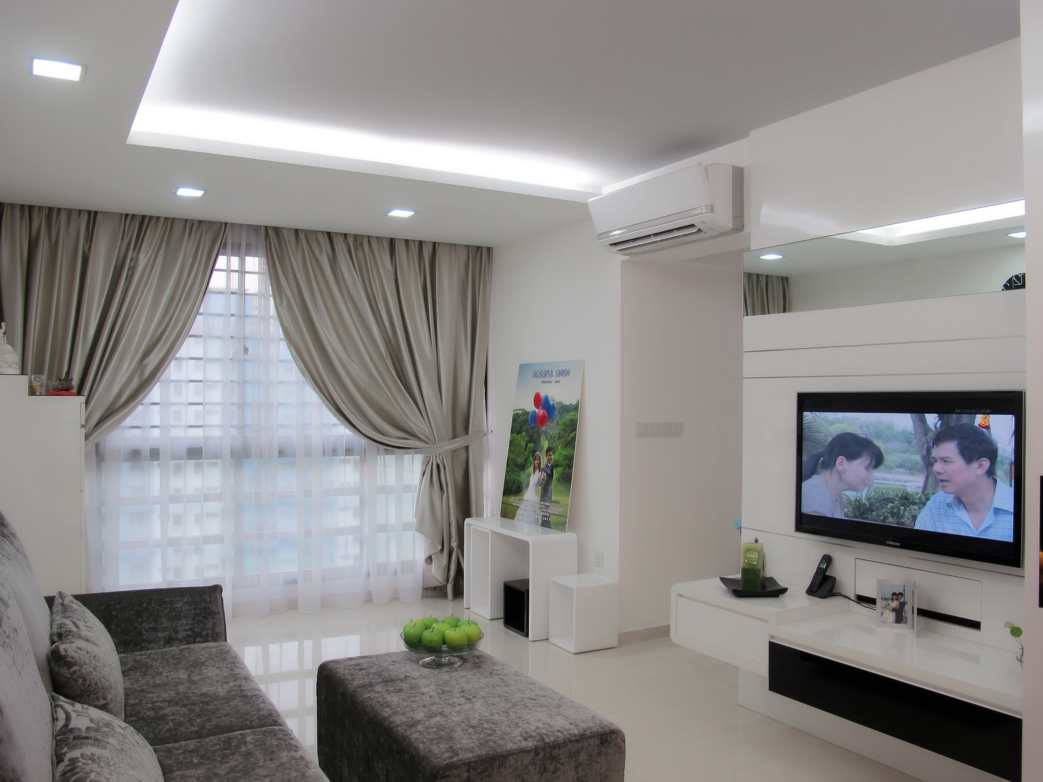 Contemporary, Modern Design - Living Room - HDB 4 Room - Design by ID Avenue Pte Ltd (Interior Design Avenue)