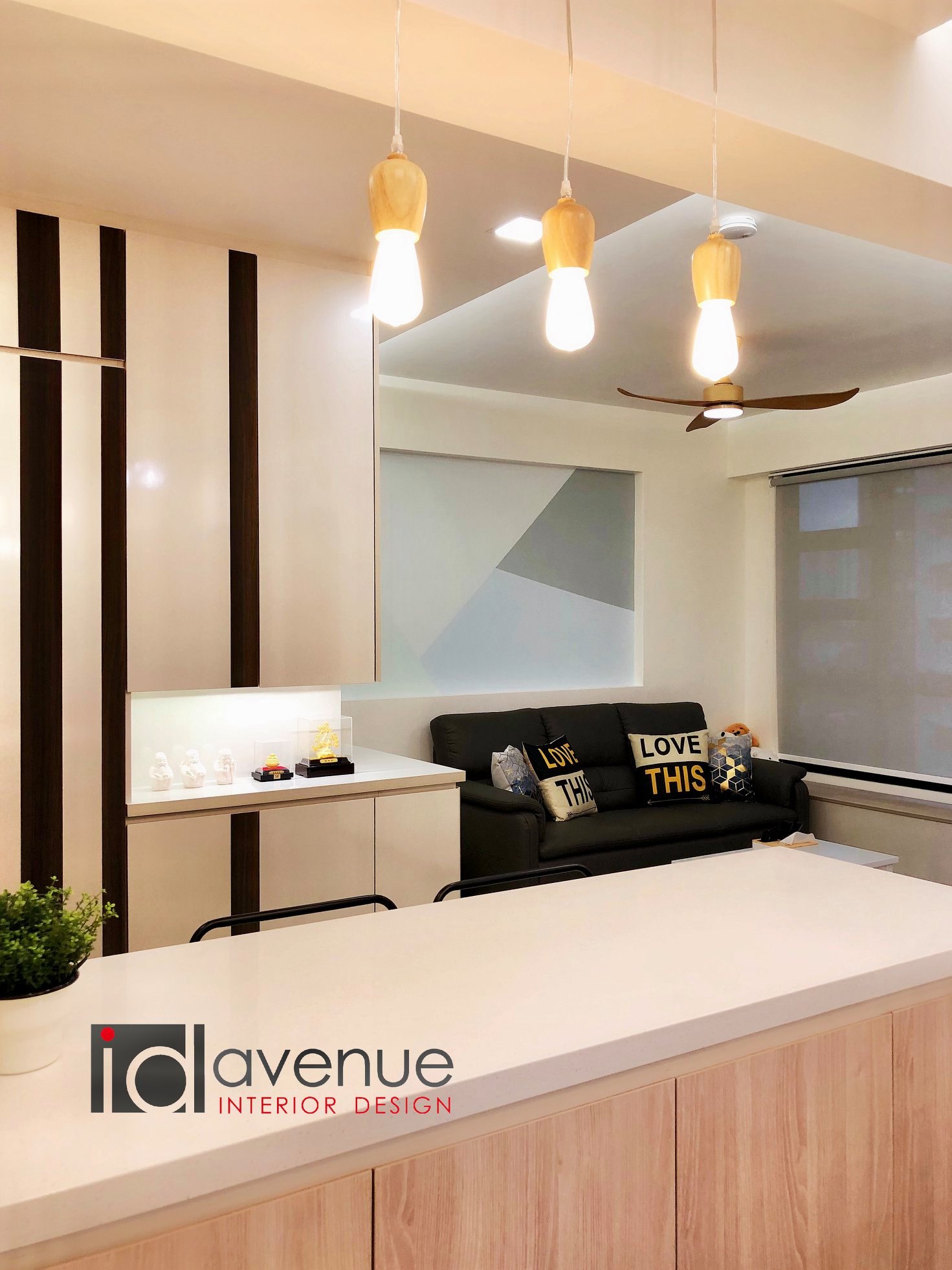 Contemporary, Modern Design - Dining Room - HDB 4 Room - Design by ID Avenue Pte Ltd (Interior Design Avenue)