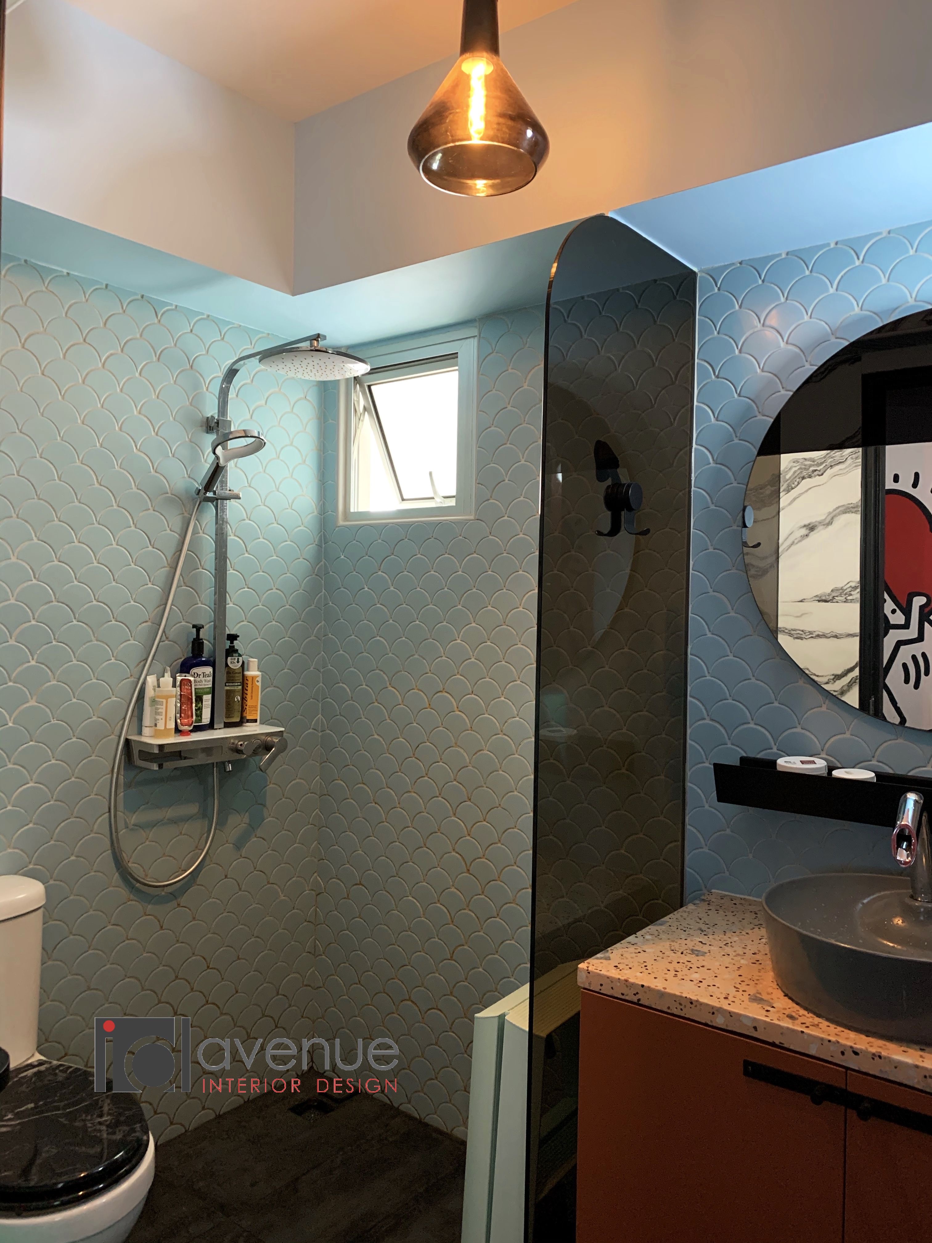 Contemporary, Eclectic Design - Bathroom - HDB 5 Room - Design by ID Avenue Pte Ltd (Interior Design Avenue)