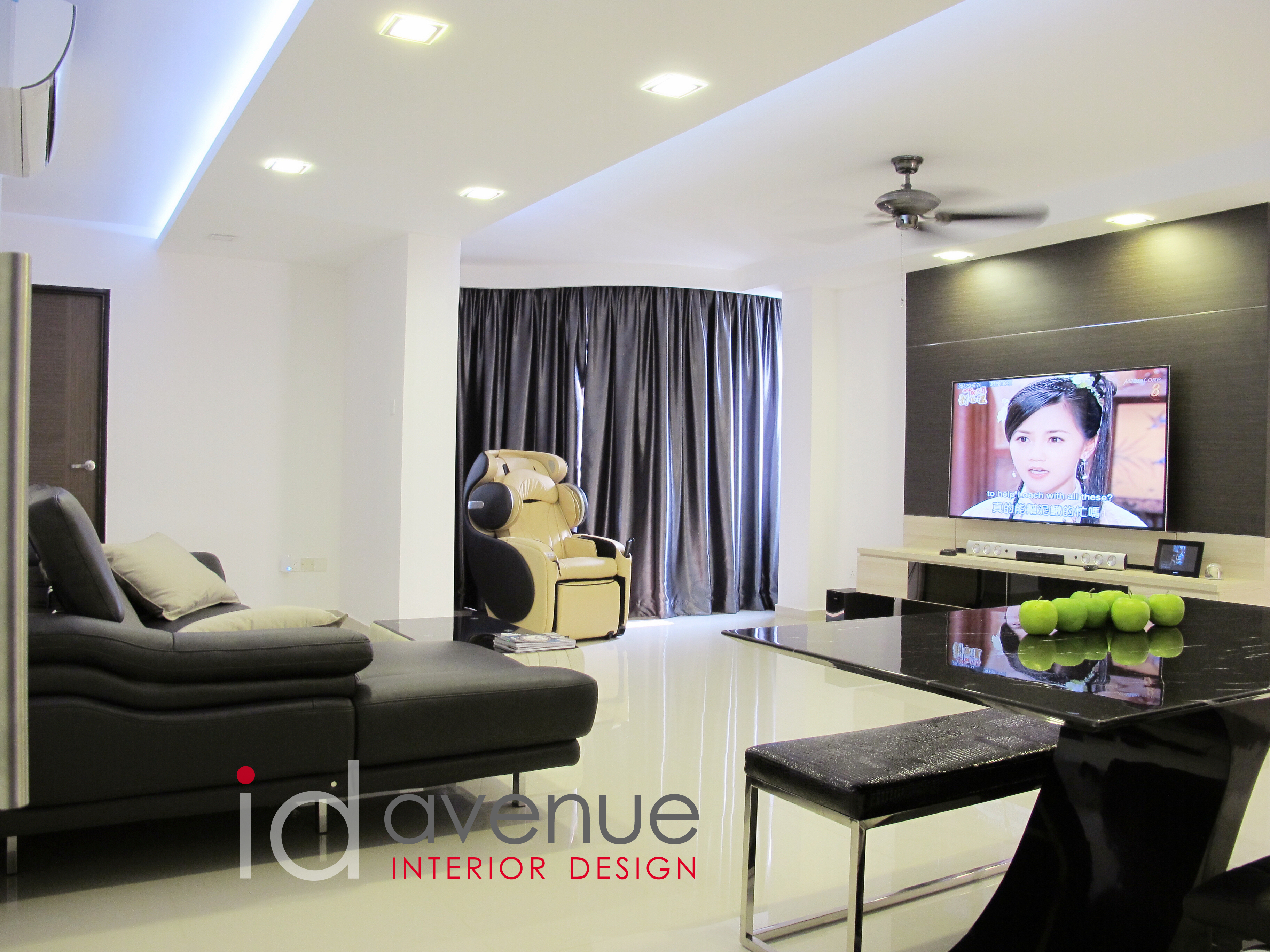 Contemporary, Modern Design - Living Room - HDB 5 Room - Design by ID Avenue Pte Ltd (Interior Design Avenue)