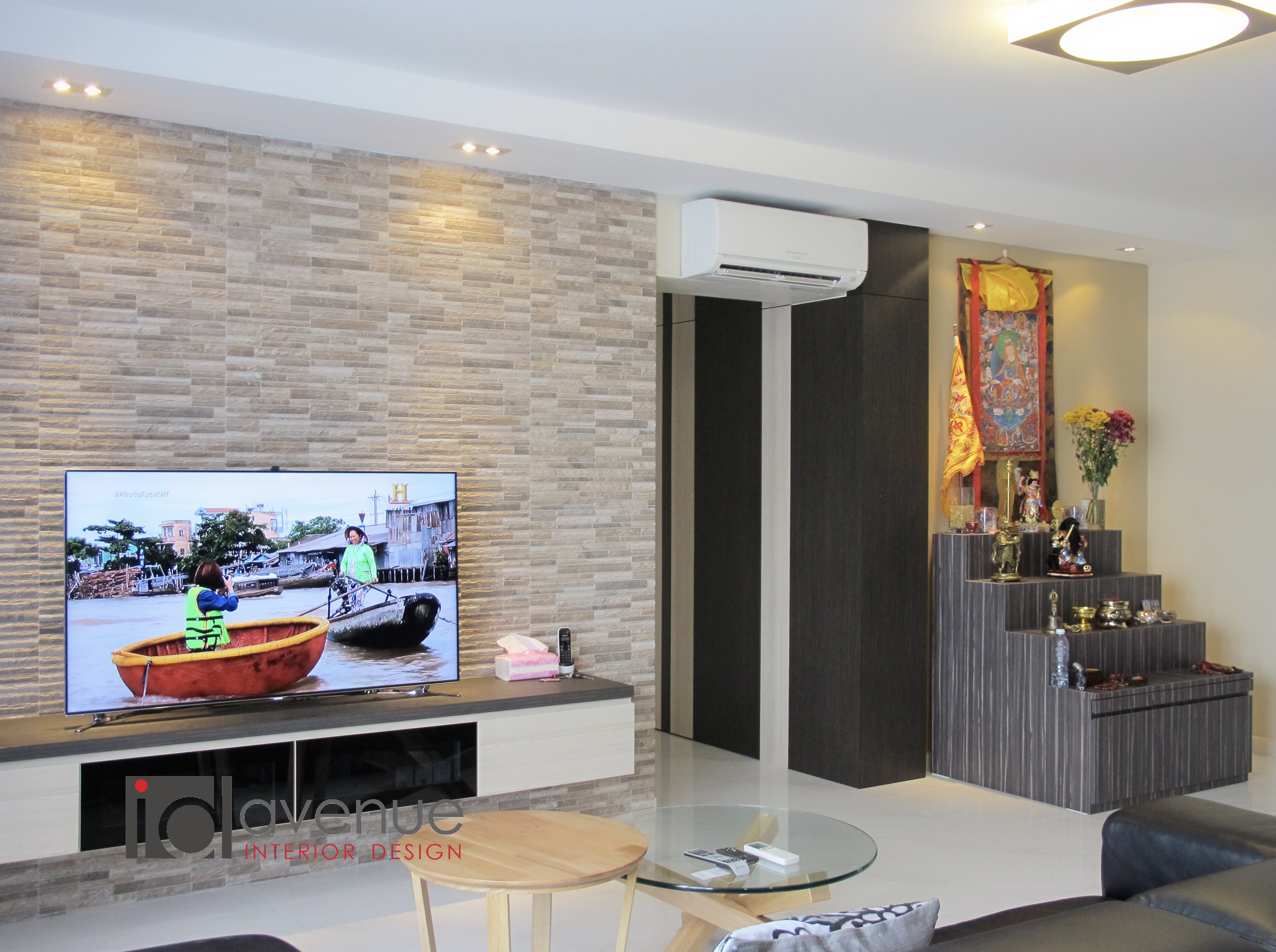 Contemporary, Modern Design - Living Room - HDB 5 Room - Design by ID Avenue Pte Ltd (Interior Design Avenue)