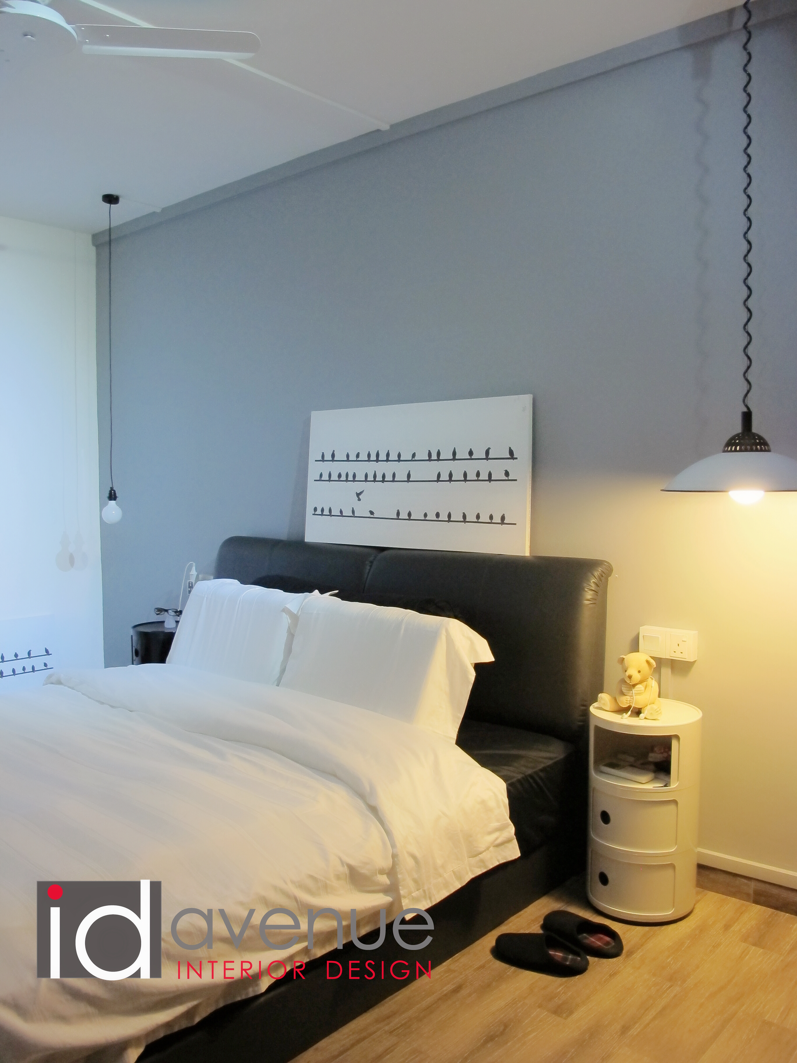 Industrial, Minimalist Design - Bedroom - HDB 4 Room - Design by ID Avenue Pte Ltd (Interior Design Avenue)