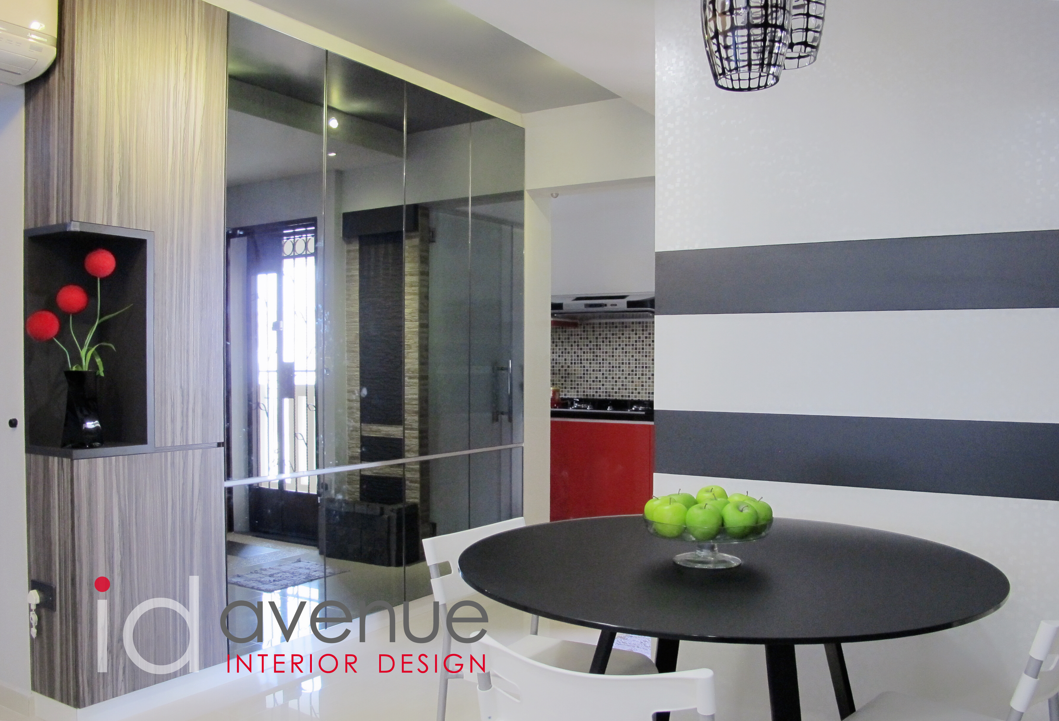 Contemporary, Modern Design - Dining Room - HDB 4 Room - Design by ID Avenue Pte Ltd (Interior Design Avenue)