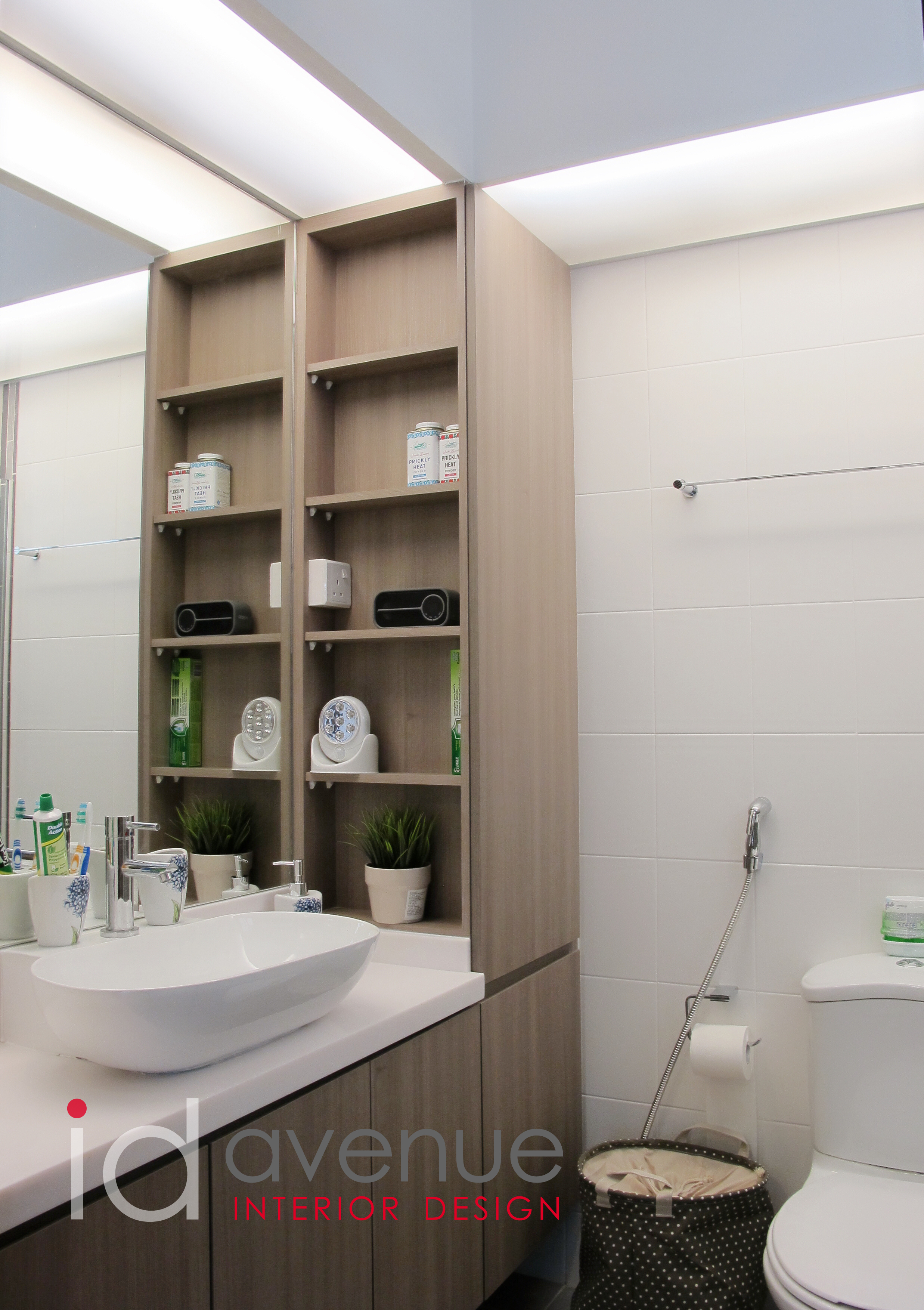 Modern, Scandinavian Design - Bathroom - HDB 4 Room - Design by ID Avenue Pte Ltd (Interior Design Avenue)