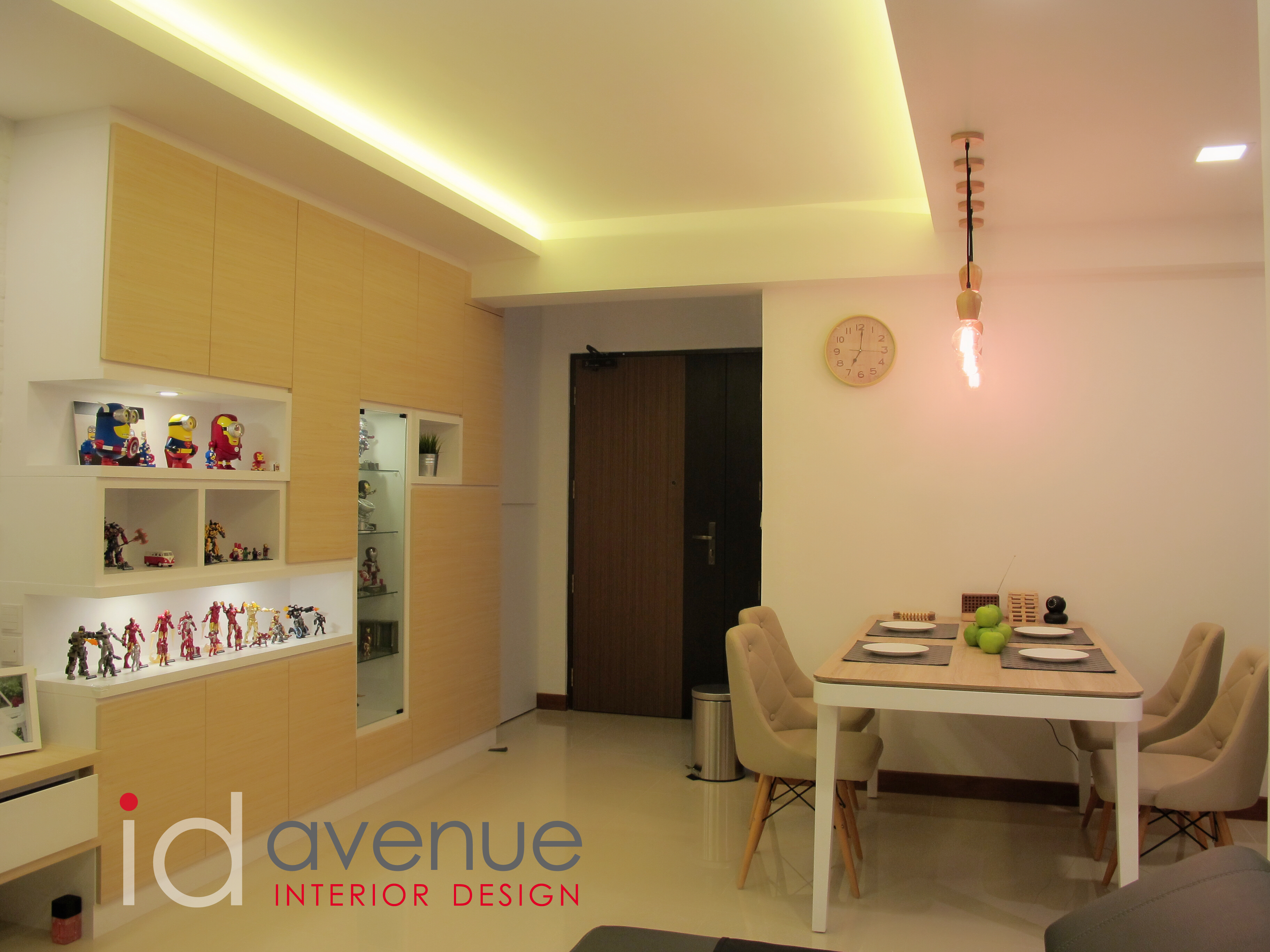 Modern, Scandinavian Design - Dining Room - HDB 4 Room - Design by ID Avenue Pte Ltd (Interior Design Avenue)