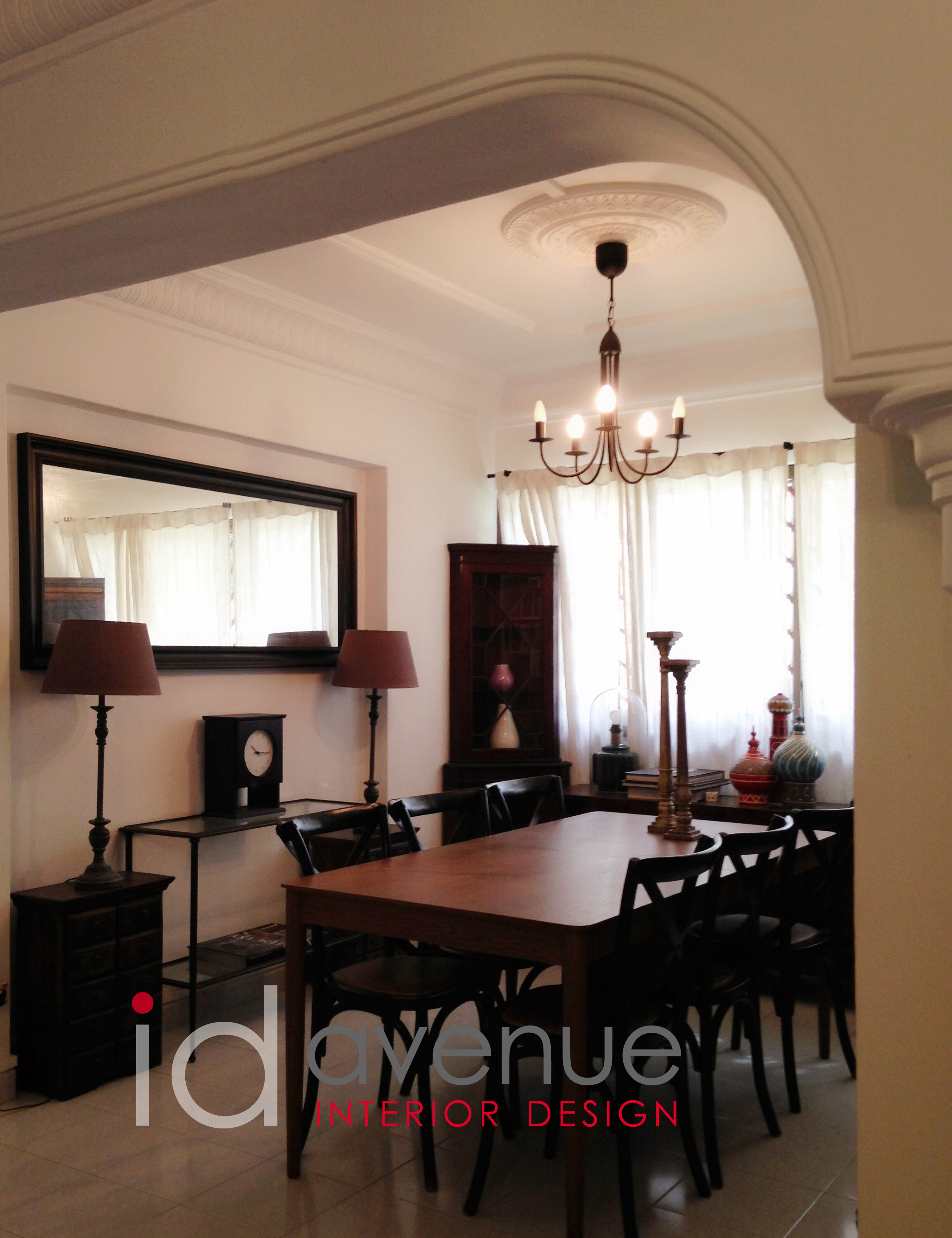 Rustic, Vintage Design - Dining Room - HDB 4 Room - Design by ID Avenue Pte Ltd (Interior Design Avenue)