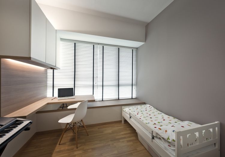 Minimalist, Scandinavian Design - Bedroom - Condominium - Design by Ko Hong Construction Pte Ltd