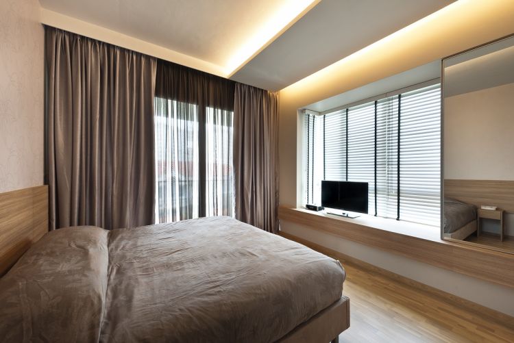 Minimalist, Scandinavian Design - Bedroom - Condominium - Design by Ko Hong Construction Pte Ltd