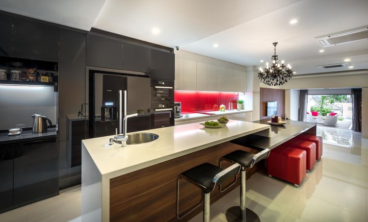 Classical, Eclectic, Modern Design - Kitchen - Landed House - Design by Ko Hong Construction Pte Ltd