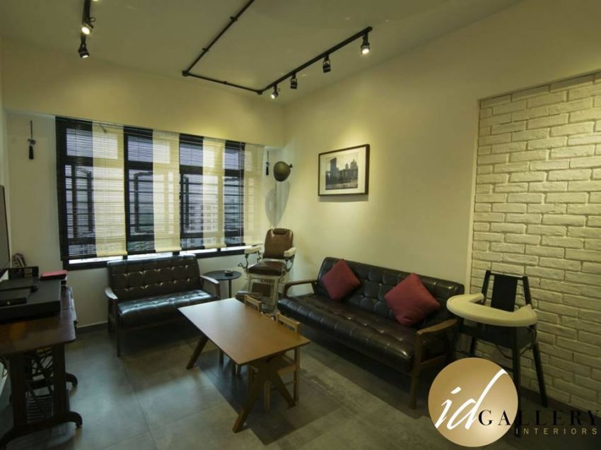 Industrial Design - Living Room - HDB 4 Room - Design by ID Gallery Pte Ltd