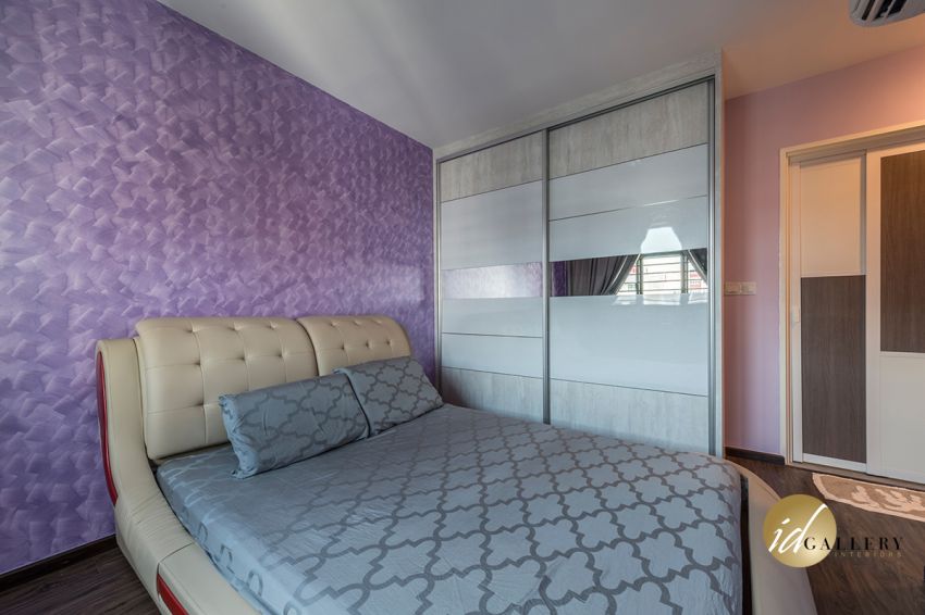 Contemporary Design - Bedroom - HDB 4 Room - Design by ID Gallery Pte Ltd
