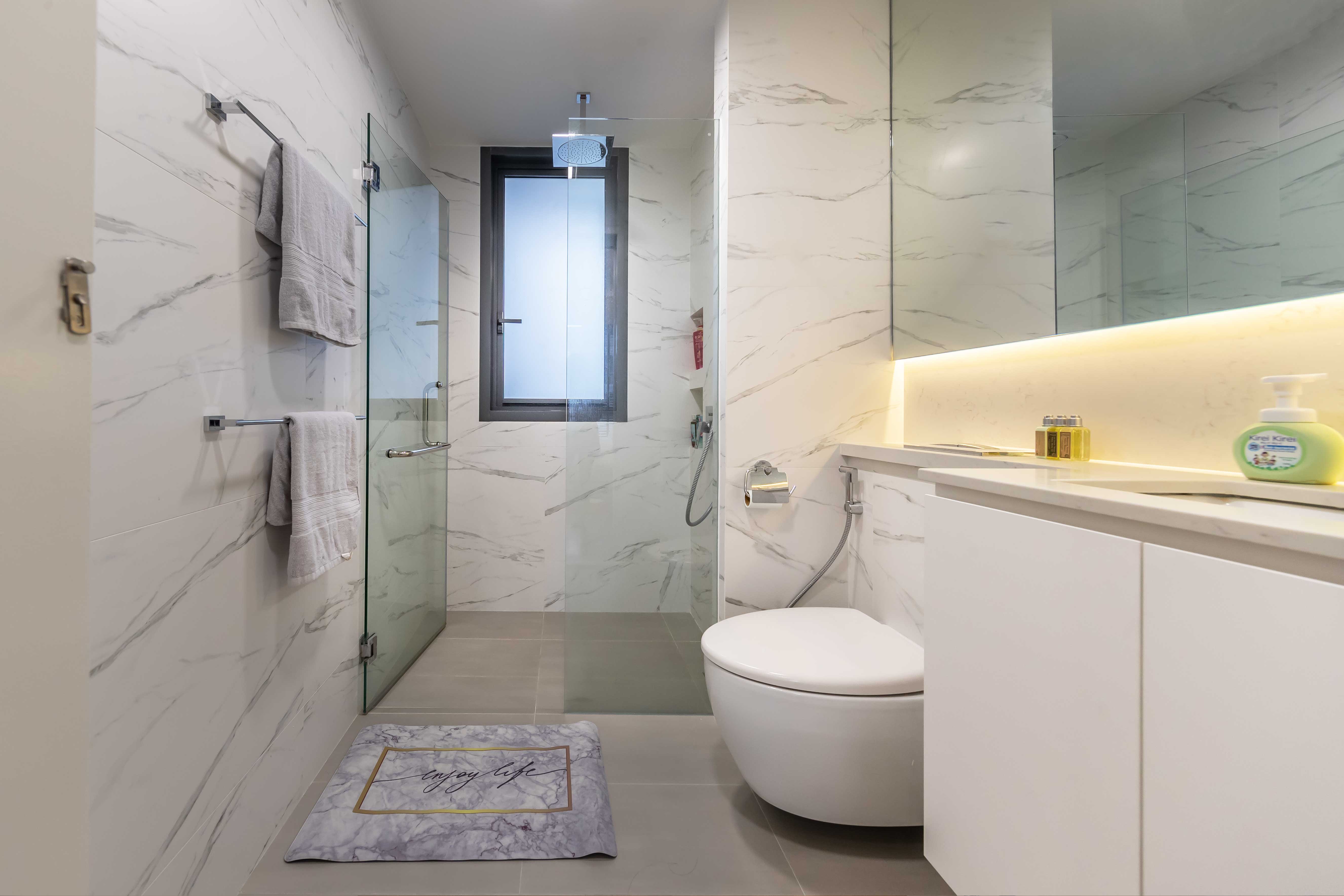 Modern, Victorian Design - Bathroom - Condominium - Design by ID Gallery Pte Ltd