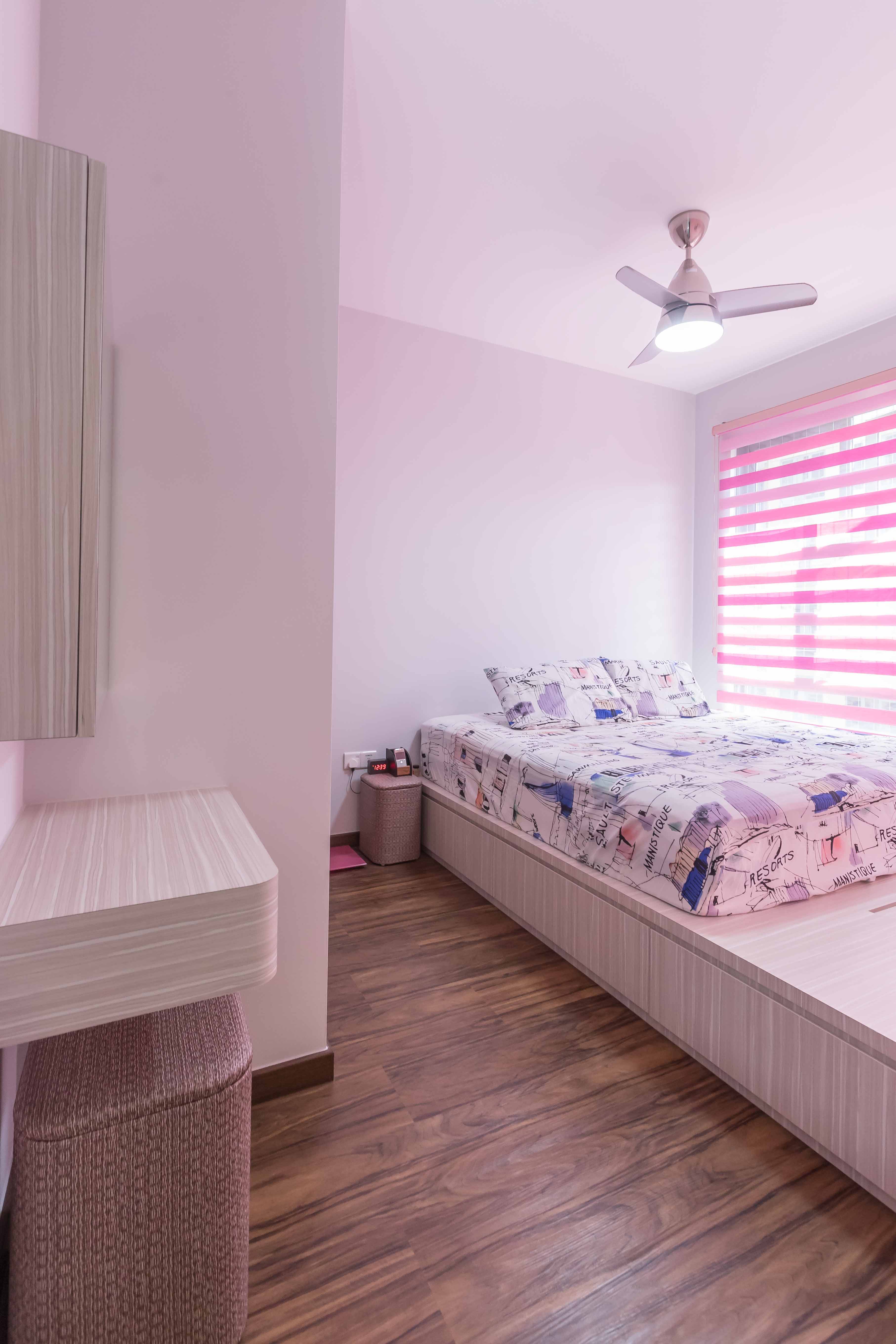 Contemporary, Modern Design - Bedroom - HDB 3 Room - Design by ID Gallery Pte Ltd