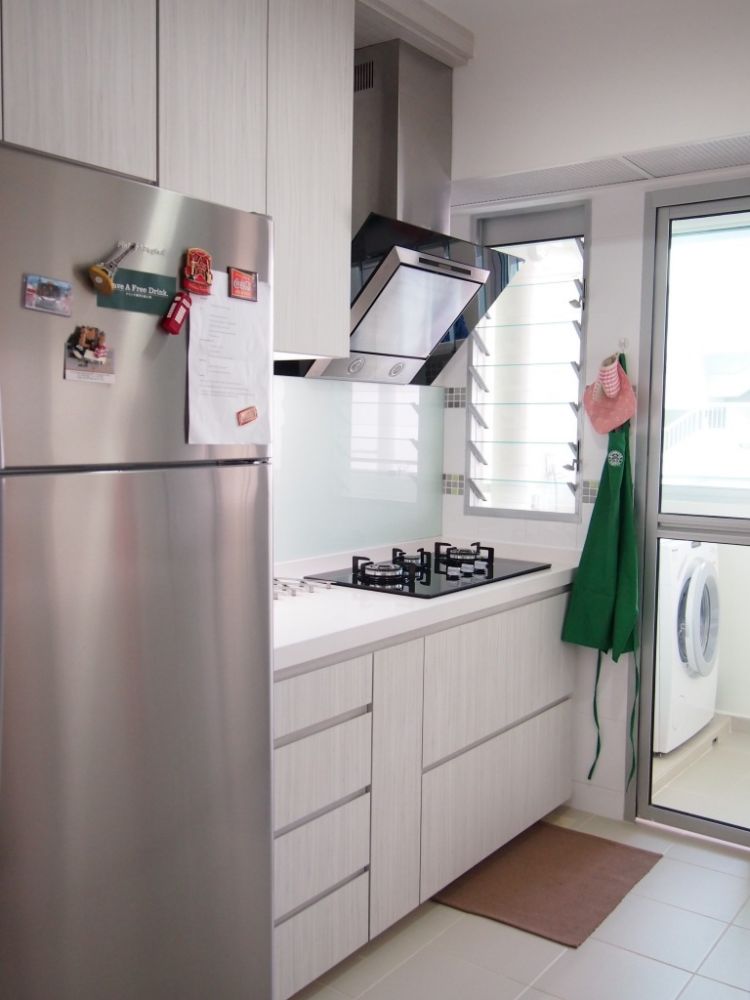 Contemporary, Modern, Scandinavian Design - Kitchen - HDB 4 Room - Design by ID Note Design & Build Pte Ltd