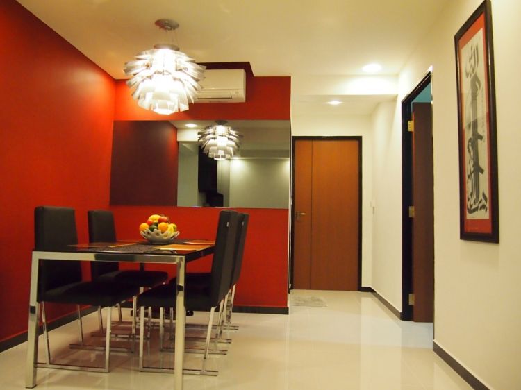 Contemporary, Modern Design - Dining Room - HDB 4 Room - Design by ID Note Design & Build Pte Ltd