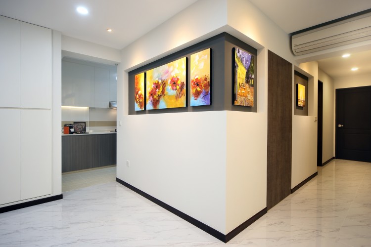 Contemporary, Modern Design - Dining Room - HDB 5 Room - Design by Ideal Concept Design