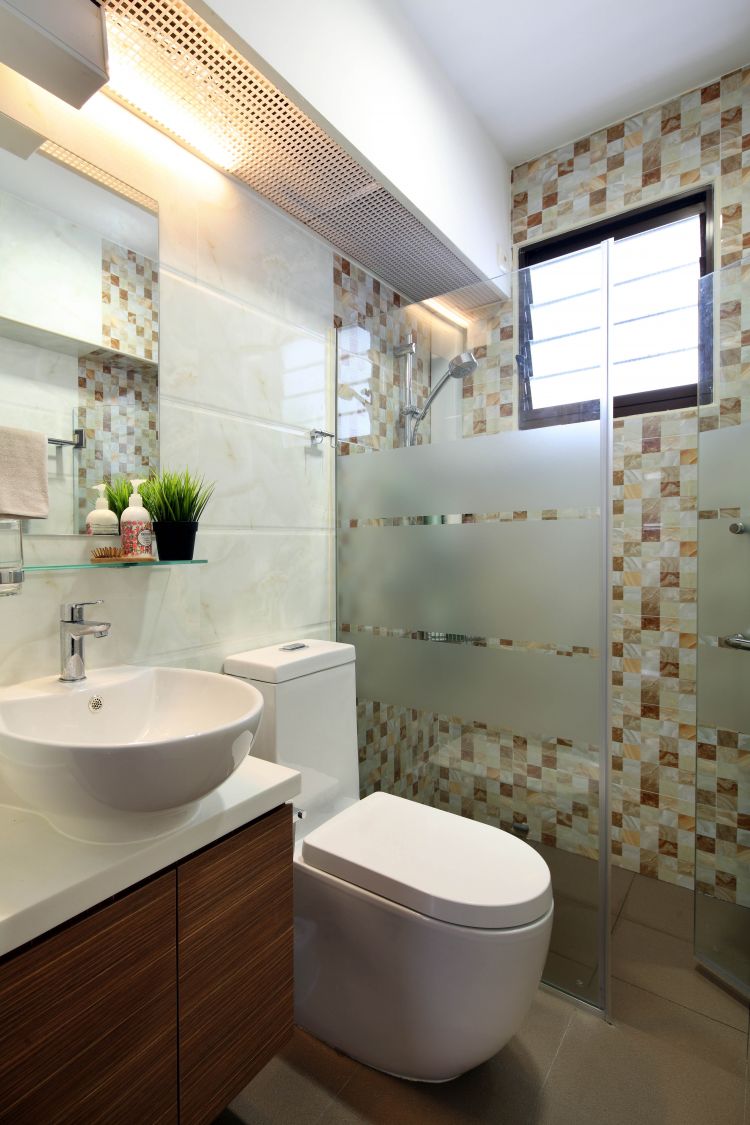 Contemporary, Modern Design - Bathroom - HDB 5 Room - Design by Ideal Concept Design