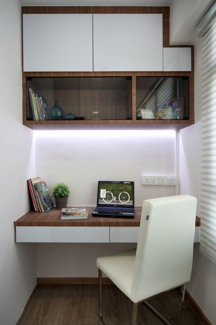Contemporary, Modern Design - Study Room - HDB 5 Room - Design by Ideal Concept Design