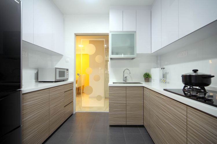 Contemporary, Modern Design - Kitchen - HDB 5 Room - Design by Ideal Concept Design