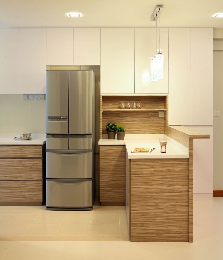 Contemporary, Minimalist, Scandinavian Design - Kitchen - HDB 5 Room - Design by Ideal Concept Design