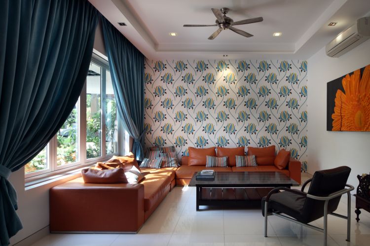Industrial, Modern, Tropical Design - Living Room - Landed House - Design by Ideal Concept Design