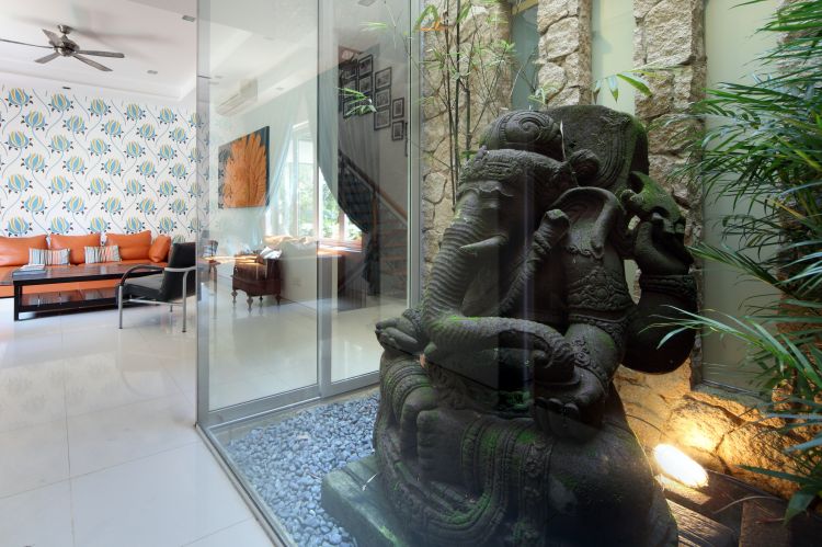 Industrial, Modern, Tropical Design - Living Room - Landed House - Design by Ideal Concept Design