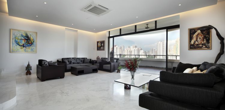 Contemporary, Minimalist, Modern Design - Living Room - Condominium - Design by Ideal Concept Design