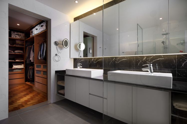 Contemporary, Minimalist, Modern Design - Bathroom - Condominium - Design by Ideal Concept Design