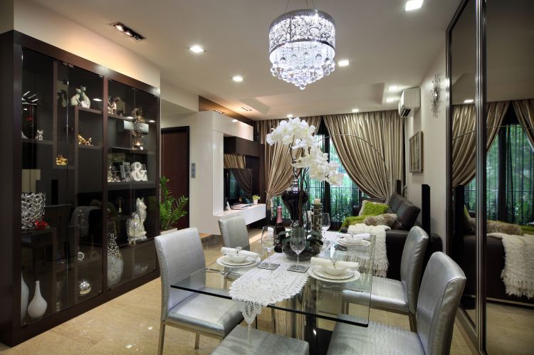 Classical, Contemporary Design - Dining Room - Condominium - Design by Ideal Concept Design