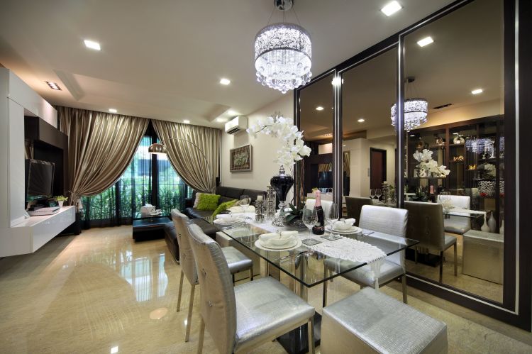 Classical, Contemporary Design - Dining Room - Condominium - Design by Ideal Concept Design