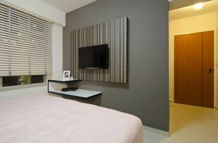 Contemporary, Industrial, Modern Design - Bedroom - HDB 5 Room - Design by Ideal Design Interior Pte Ltd