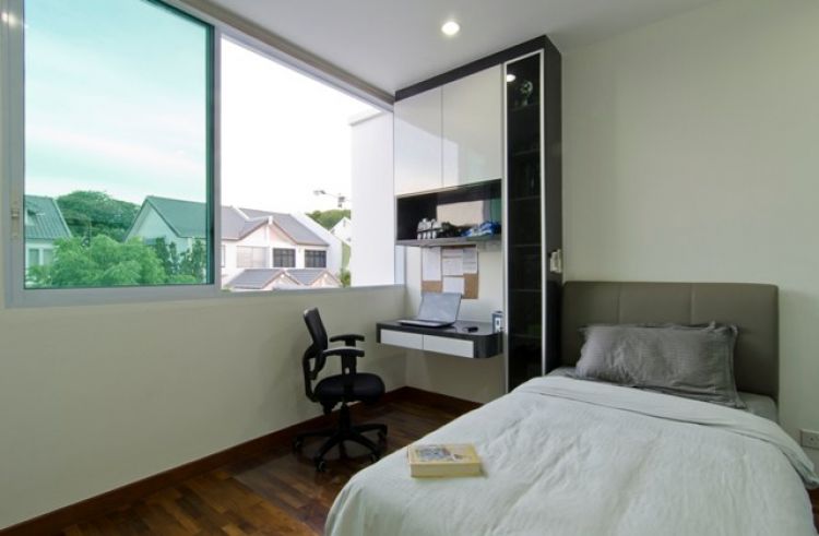 Contemporary Design - Bedroom - Landed House - Design by Ideal Design Interior Pte Ltd