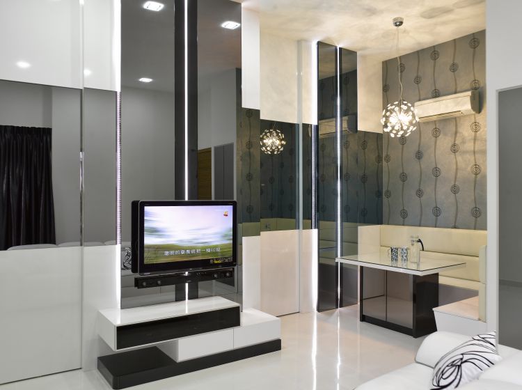 Contemporary, Modern Design - Living Room - Condominium - Design by Ideal House Pte Ltd