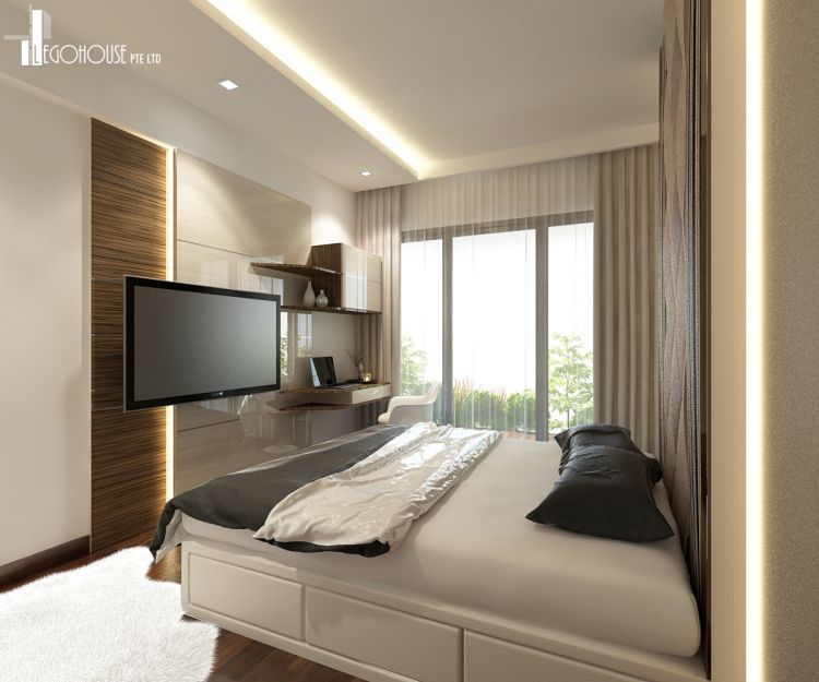Classical, Contemporary, Minimalist Design - Bedroom - Condominium - Design by Idees Interior Design