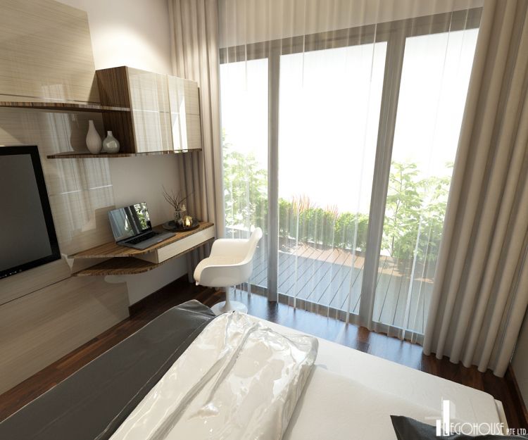 Classical, Contemporary, Minimalist Design - Bedroom - Condominium - Design by Idees Interior Design