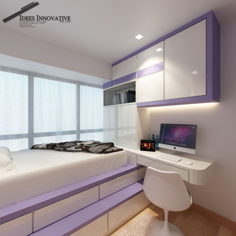 Contemporary, Modern Design - Bedroom - Condominium - Design by Idees Interior Design