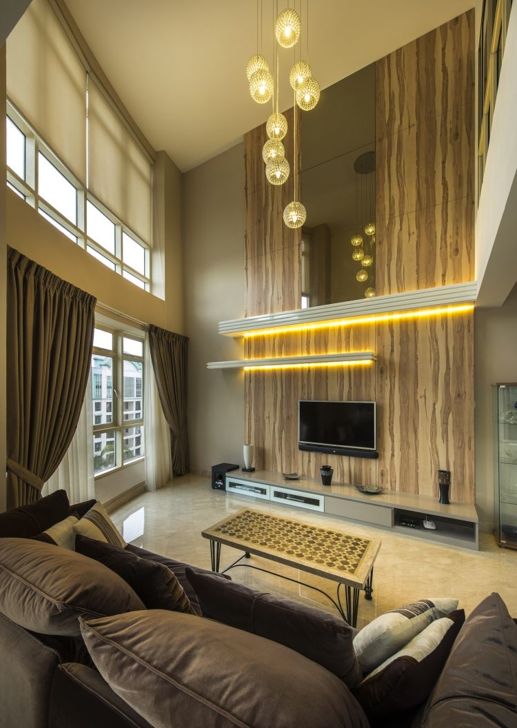 Contemporary, Modern, Tropical Design - Living Room - Condominium - Design by Idees Interior Design