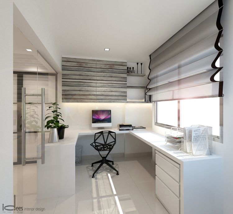 Contemporary, Minimalist, Modern Design - Bedroom - HDB 5 Room - Design by Idees Interior Design