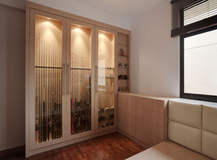 Contemporary, Minimalist Design - Entertainment Room - Condominium - Design by Idees Interior Design