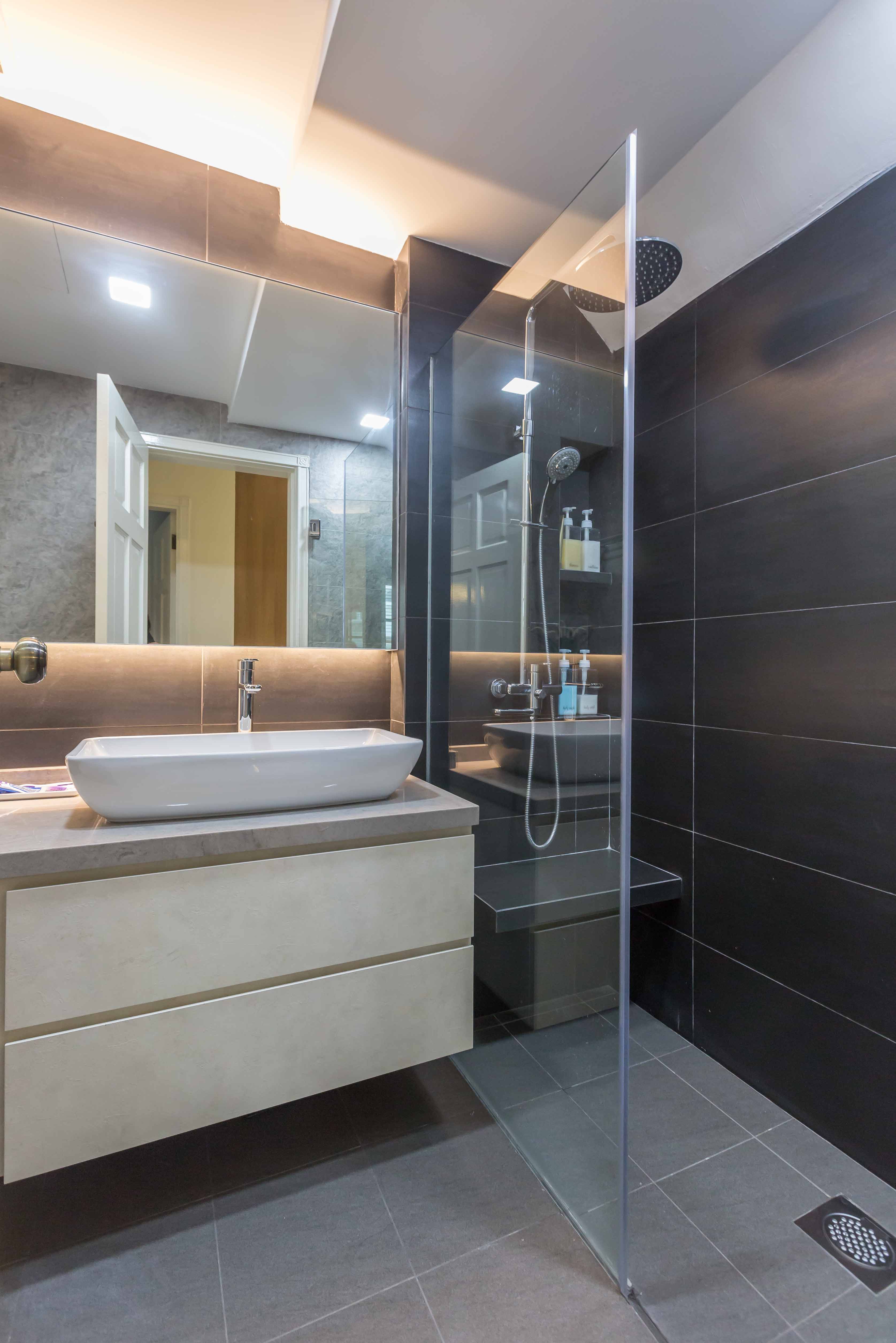 Modern Design - Bathroom - Landed House - Design by Image Creative Design Pte Ltd