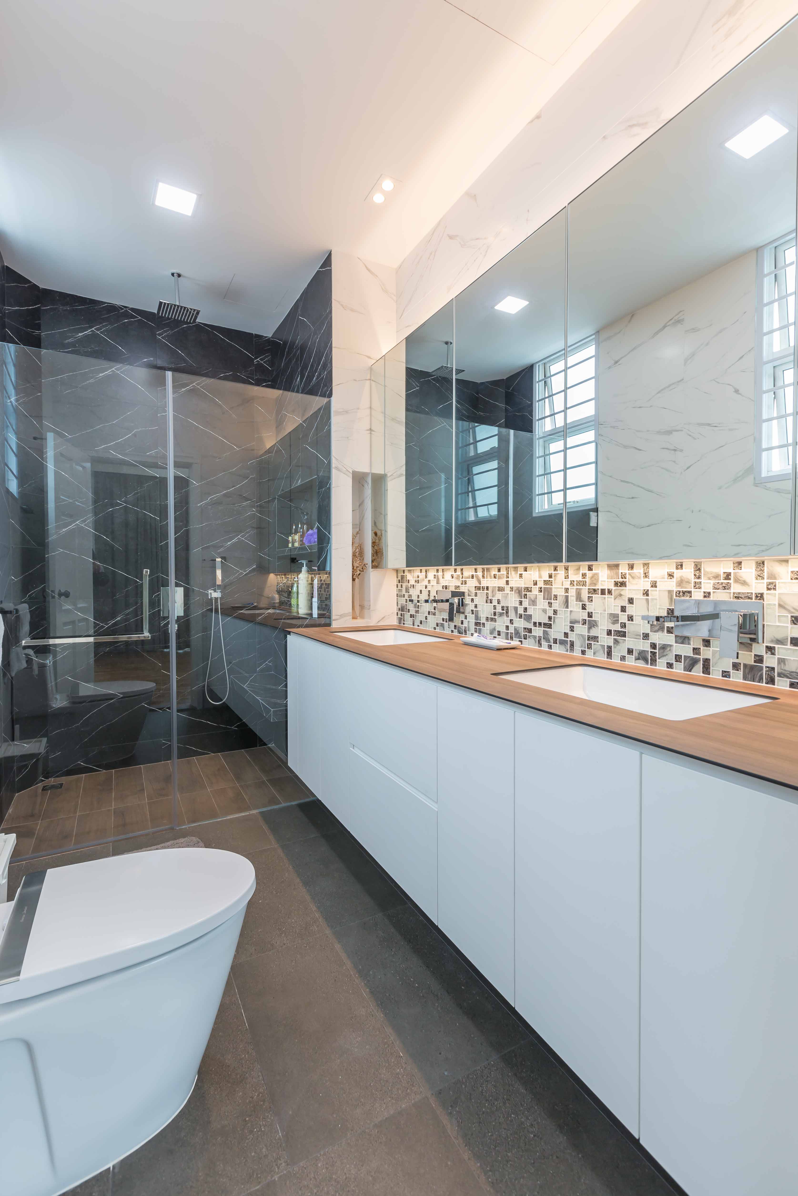 Modern Design - Bathroom - Landed House - Design by Image Creative Design Pte Ltd