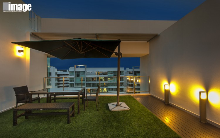 Contemporary, Modern Design - Balcony - Condominium - Design by Image Creative Design Pte Ltd