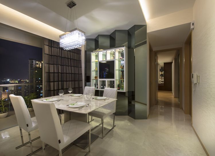 Contemporary, Modern Design - Dining Room - Condominium - Design by Image Creative Design Pte Ltd