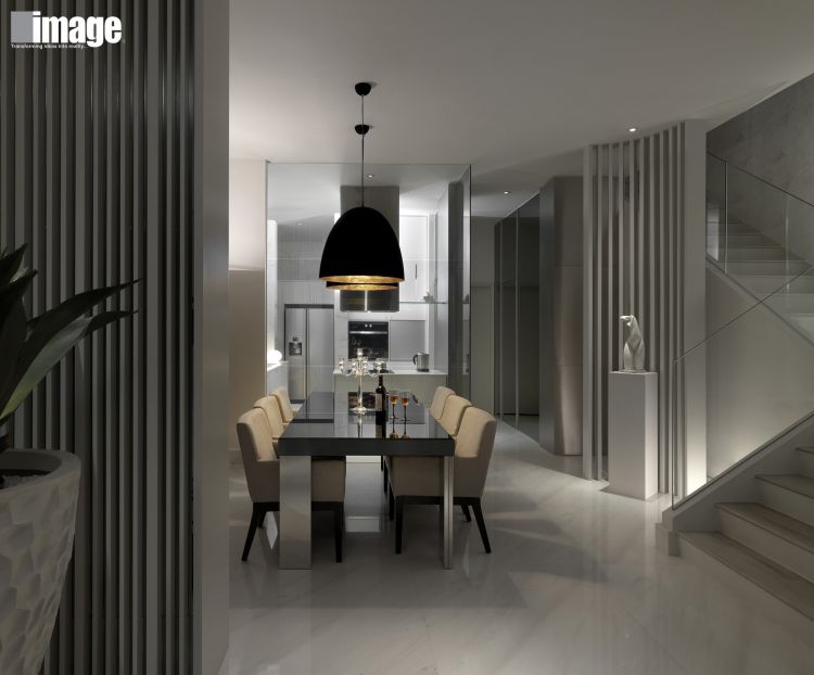 Contemporary, Modern Design - Dining Room - Landed House - Design by Image Creative Design Pte Ltd