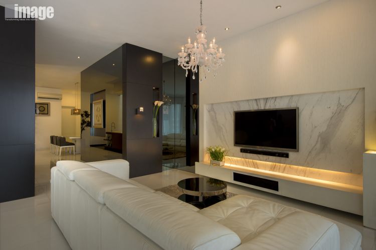 Classical, Contemporary Design - Living Room - Landed House - Design by Image Creative Design Pte Ltd