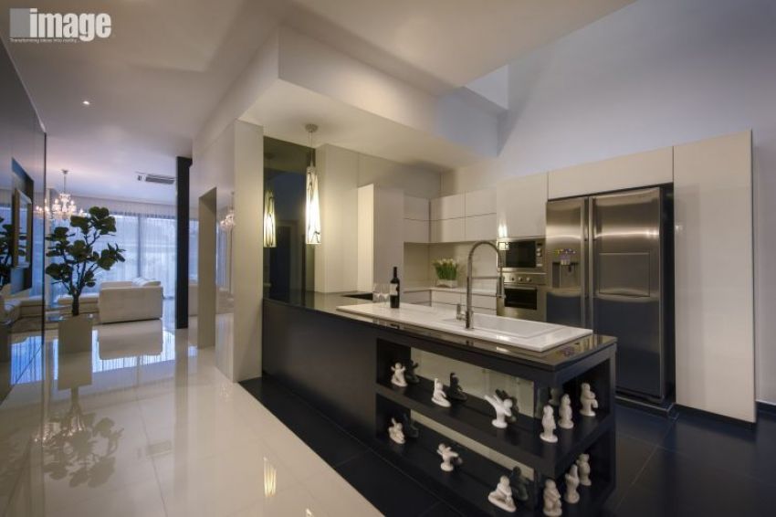 Classical, Contemporary Design - Kitchen - Landed House - Design by Image Creative Design Pte Ltd