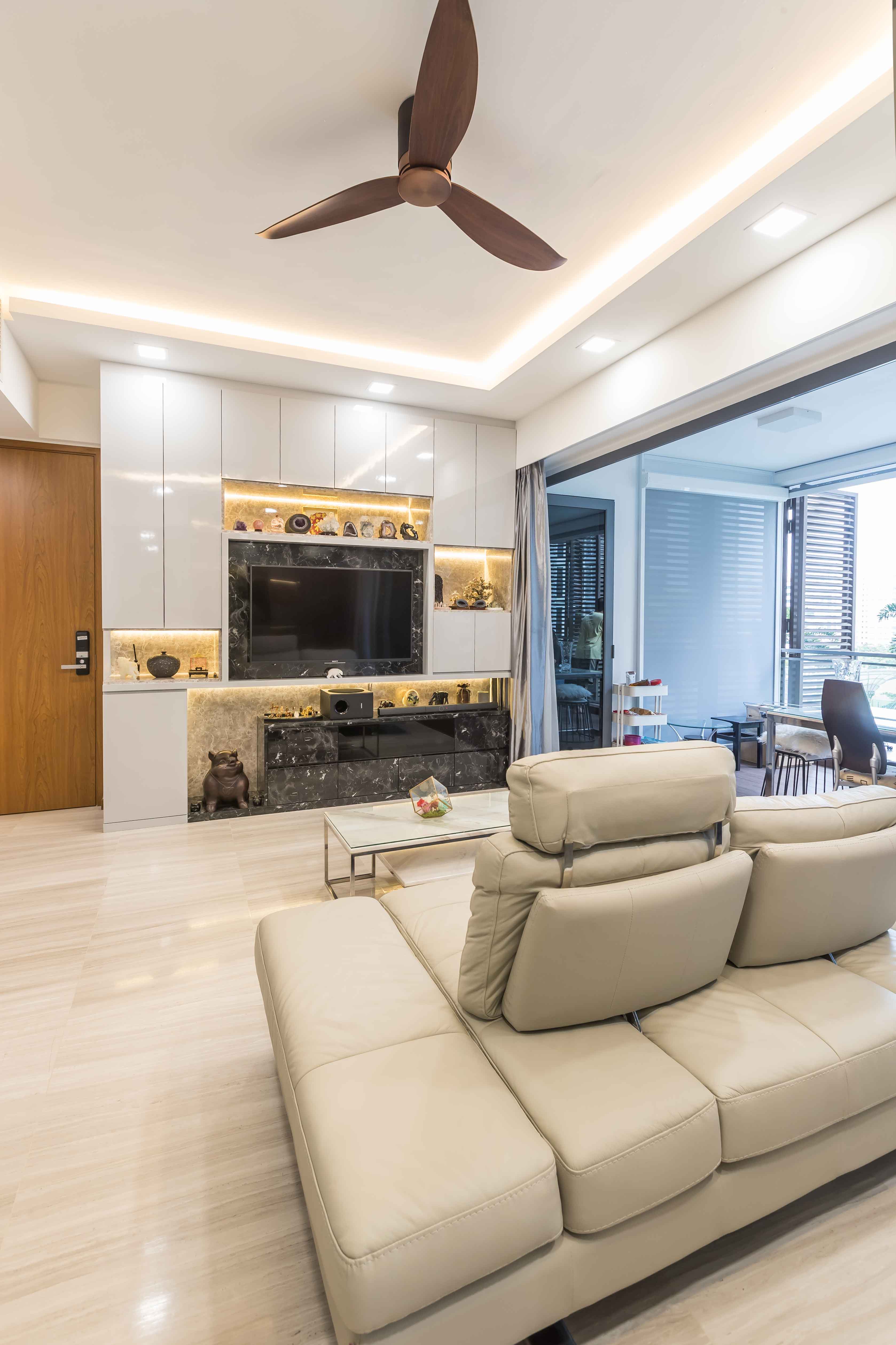 Contemporary, Modern Design - Living Room - Condominium - Design by Image Creative Design Pte Ltd