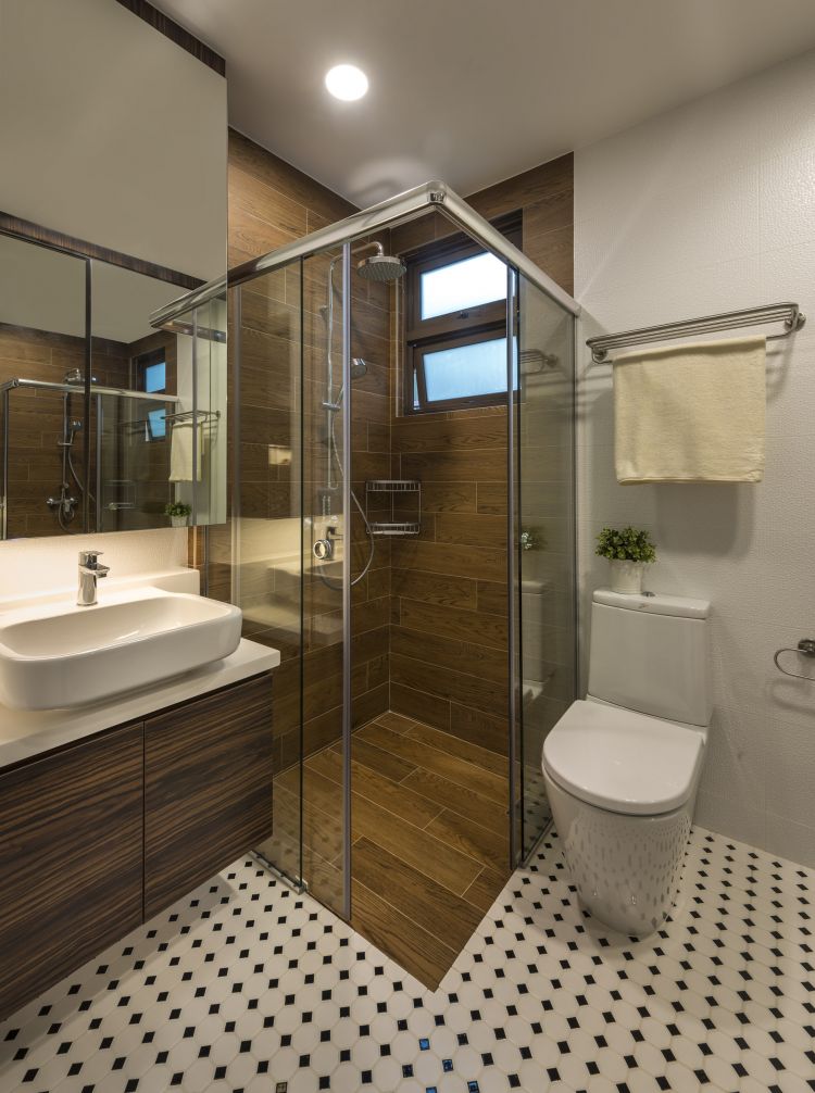 Country, Modern Design - Bathroom - Condominium - Design by Imposed Design