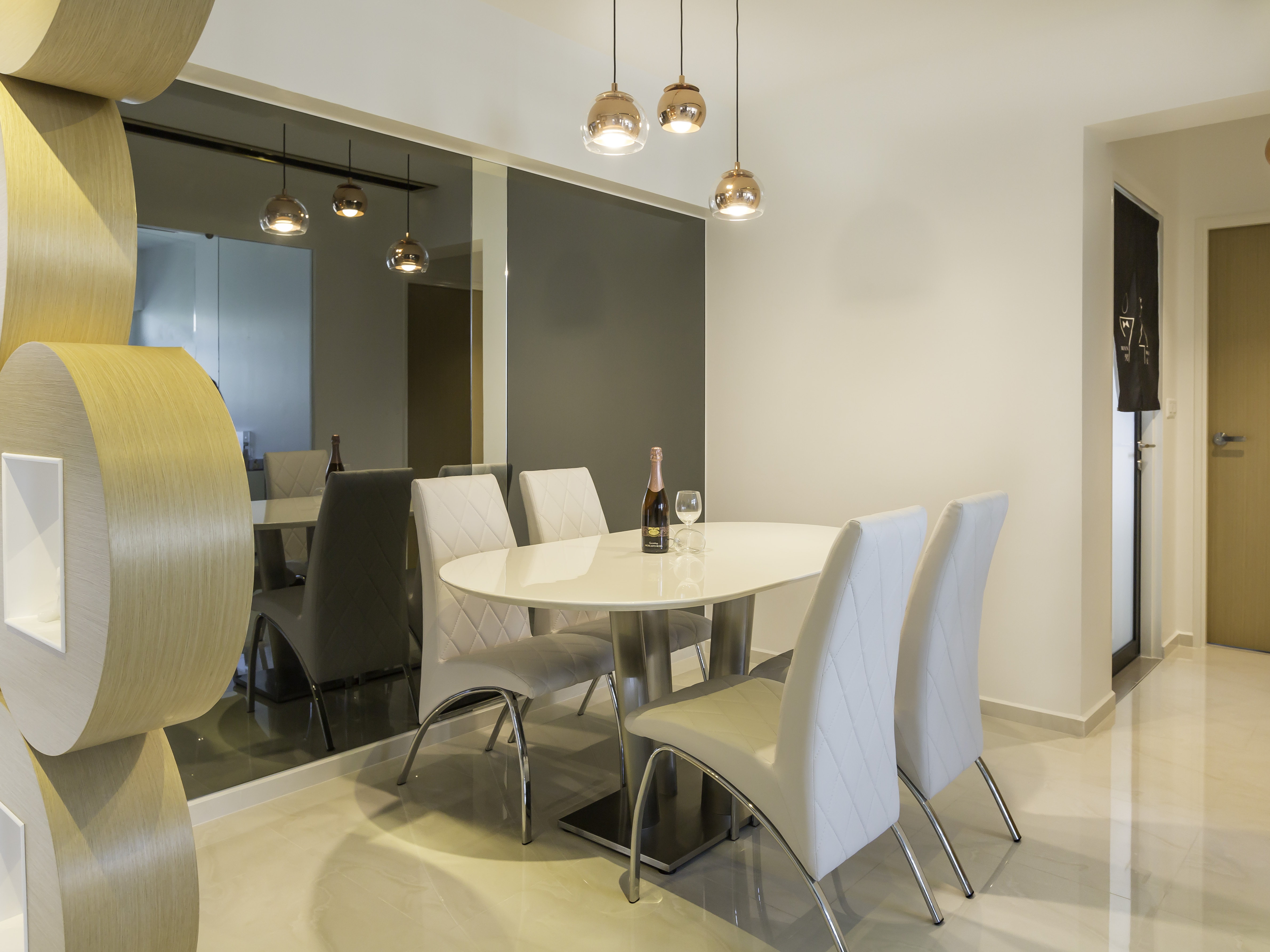 Contemporary, Modern Design - Dining Room - HDB 5 Room - Design by In2Space Interior Pte Ltd
